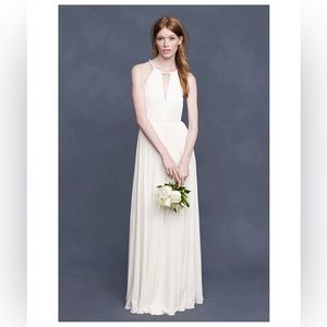 J crew Ursula wedding gown- ivory. Sz 8. Used - great condition & garment bag